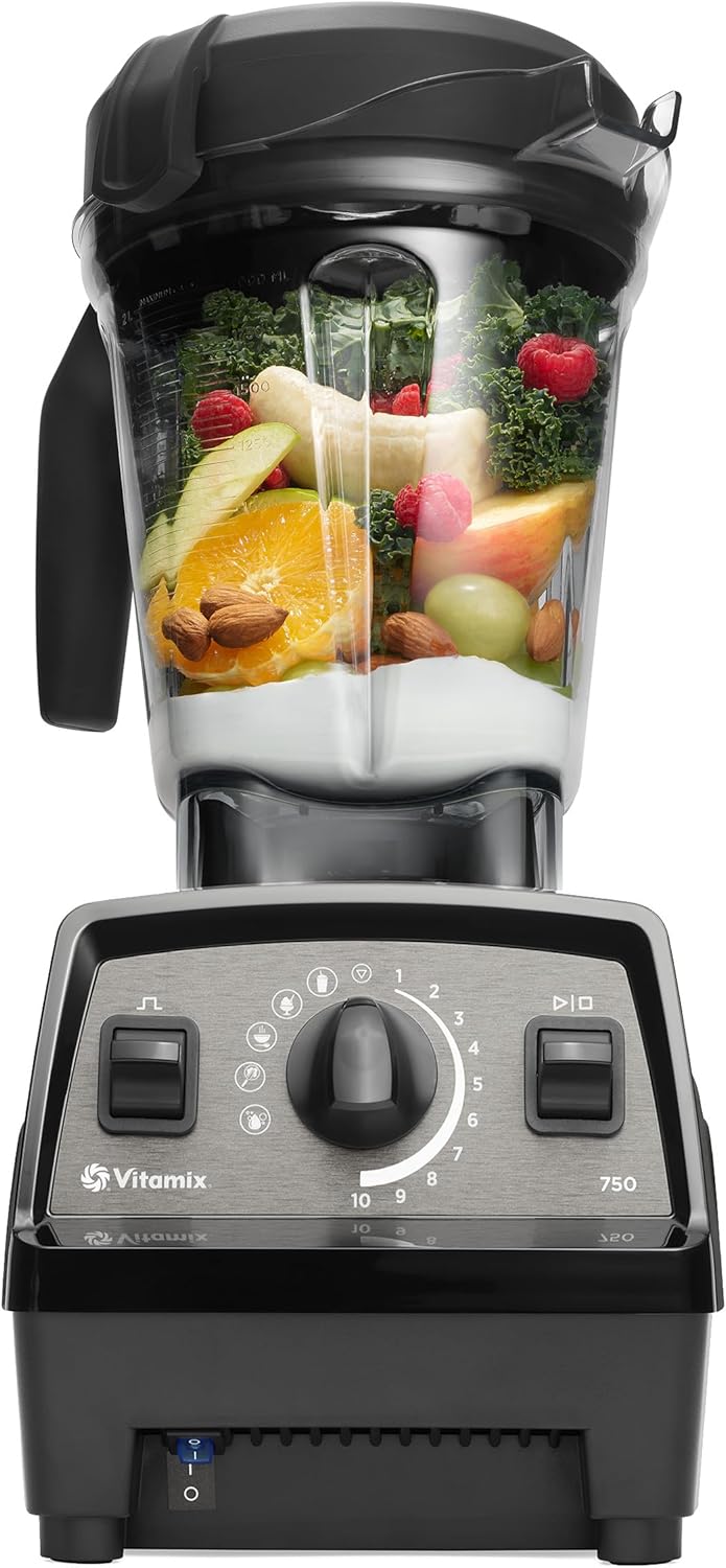 Vitamix 750 Professional Series high-performance blender for smooth green smoothies and frozen fruit