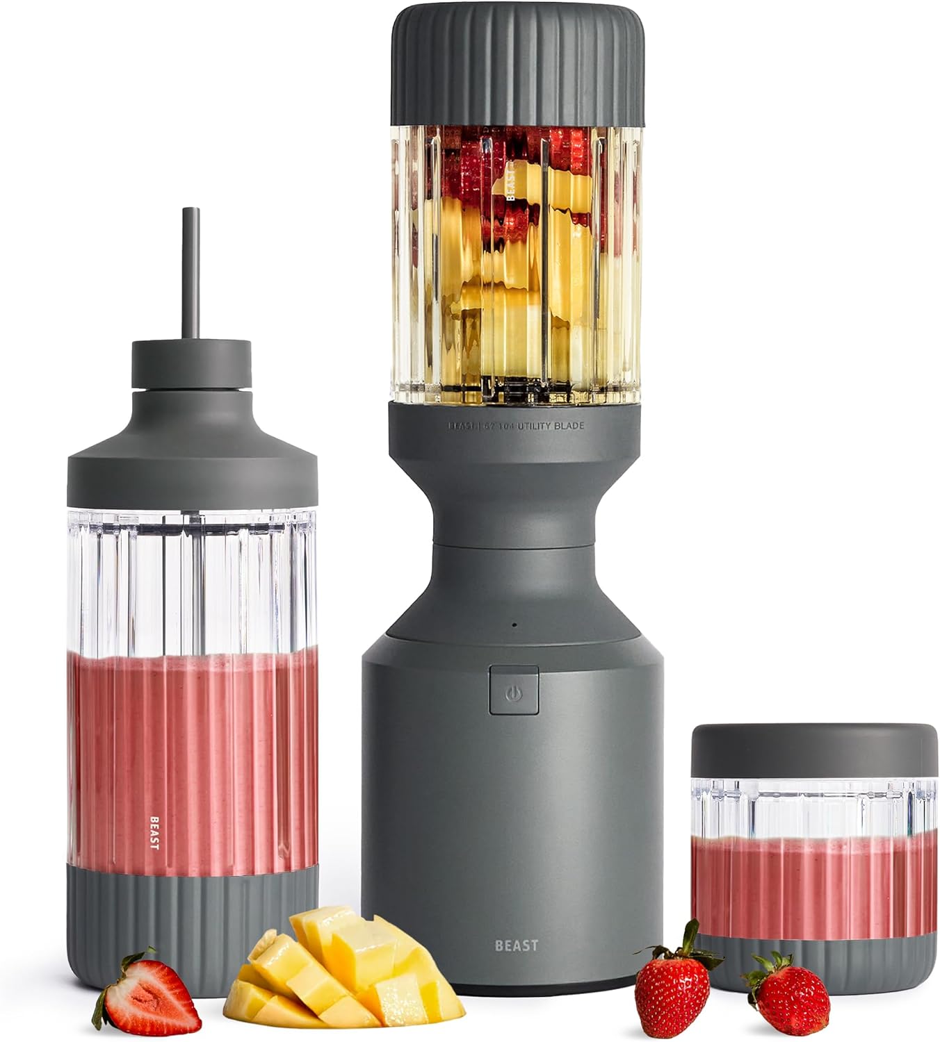 Beast Blender premium single-serve smoothie blender with minimalist design