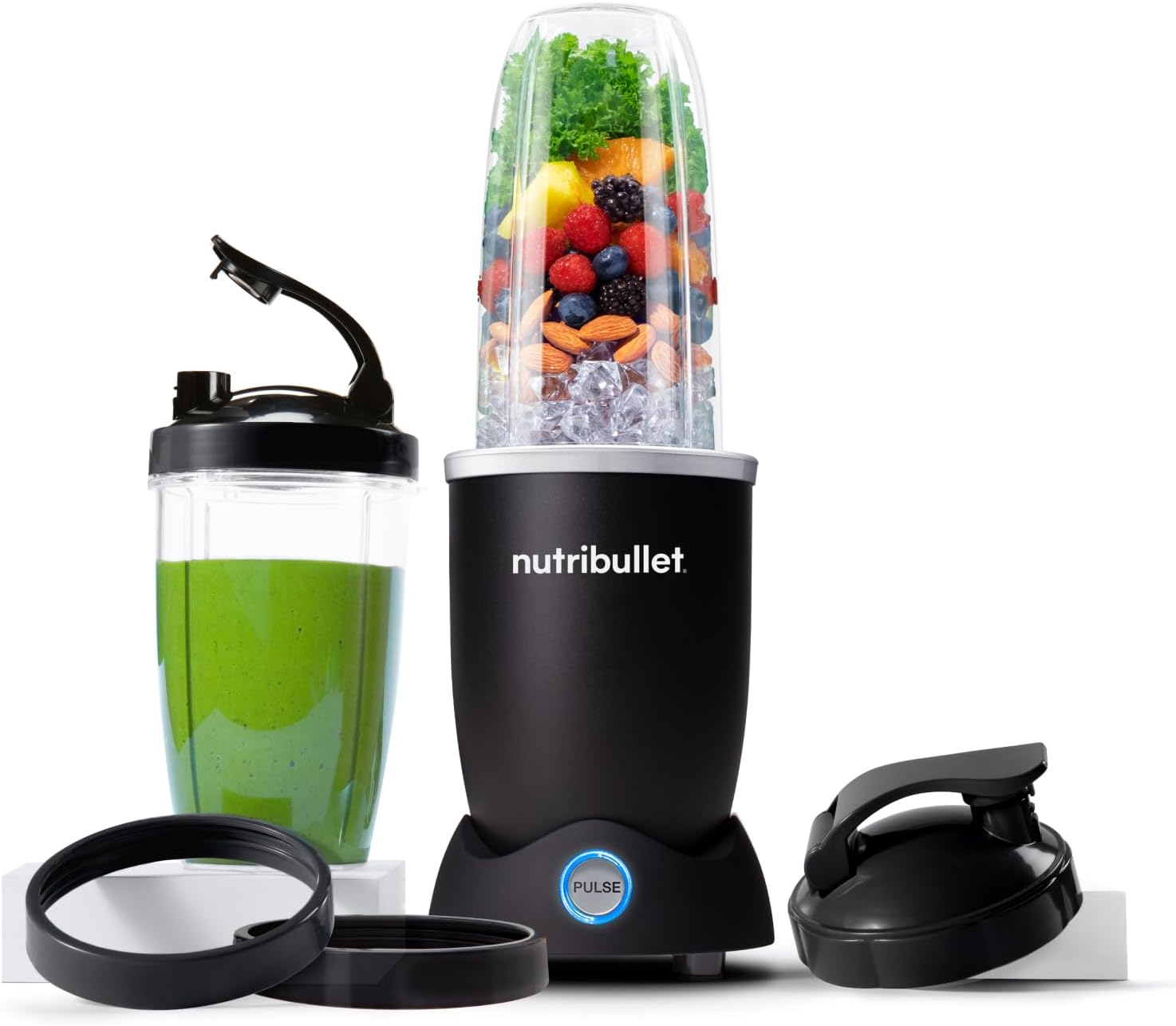 NutriBullet Pro+ 1200 single-serve blender for frozen fruit smoothies
