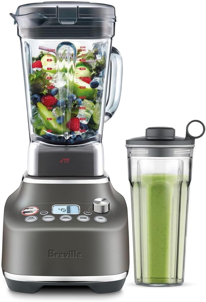Breville Super Q blender for high-end smoothie bowl convenience and consistent thick blending
